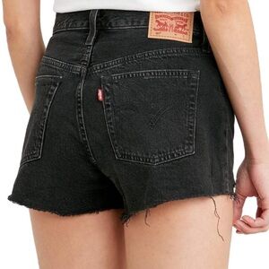 Levi’s 501 Original Lunar Black Cutoff Shorts - like new!